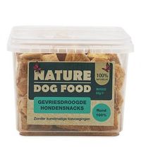 Nature Dog Food-gevriesdroogde snack-rund-350x400